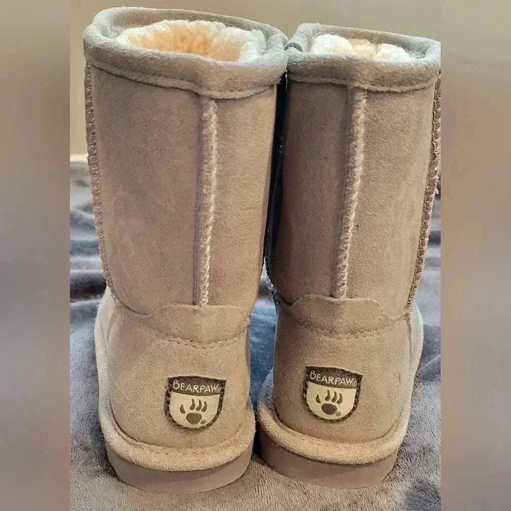 Bearpaw Eva Never Wet Sheepskin Winter Boots,Lavender US Womens Size 5.5/ Kids 3